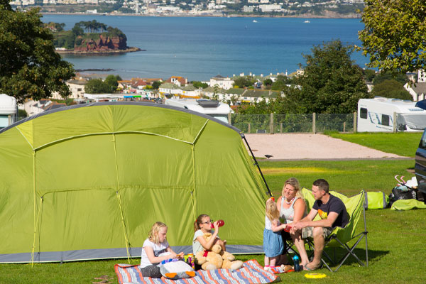 Devon Camping with Seaview