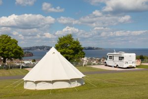 Non-electric Camping Pitch - Beverley Park, Devon.