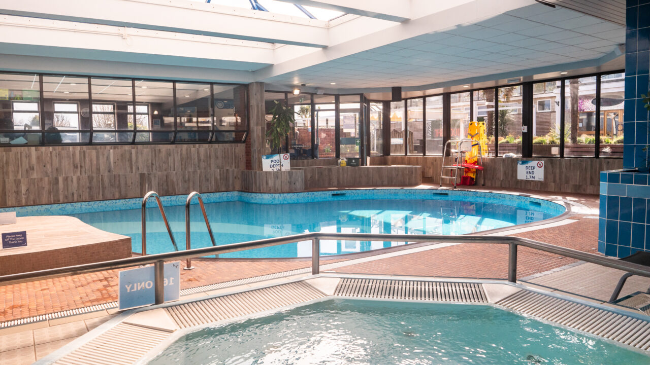 Oasis Centre swimming pool and hot tub