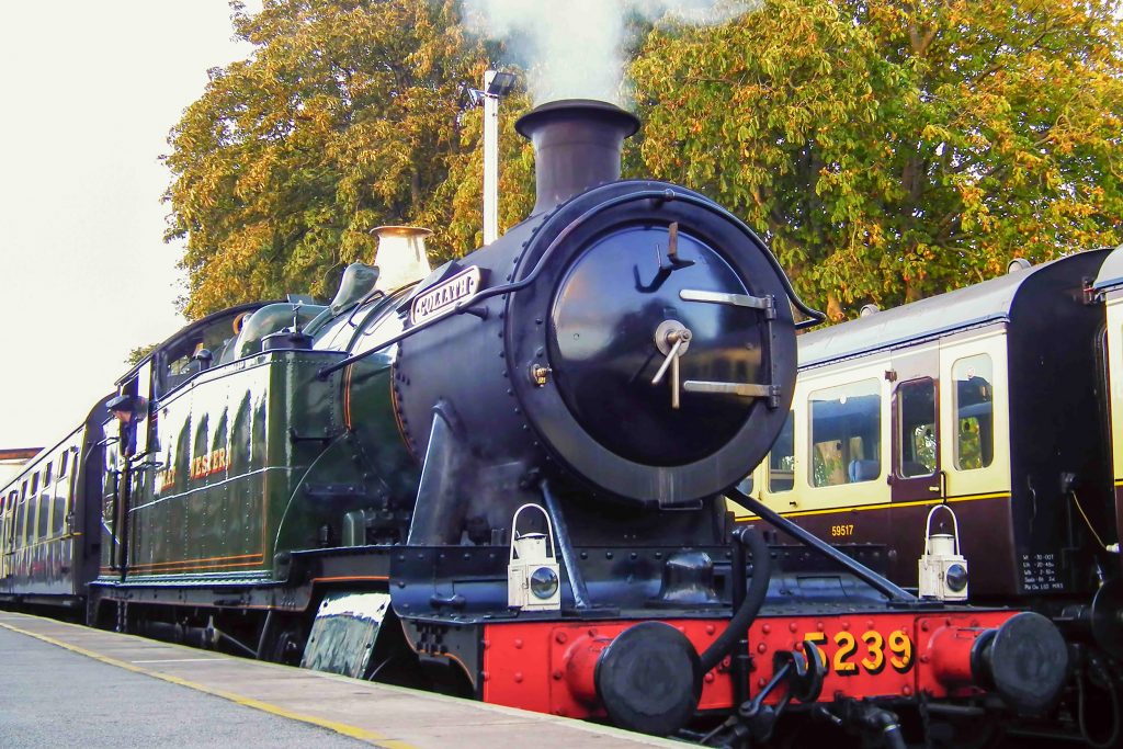 dartmouth steam railway train