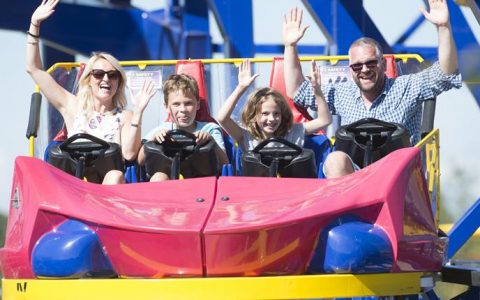 crealy theme park ride kids attractions in devon
