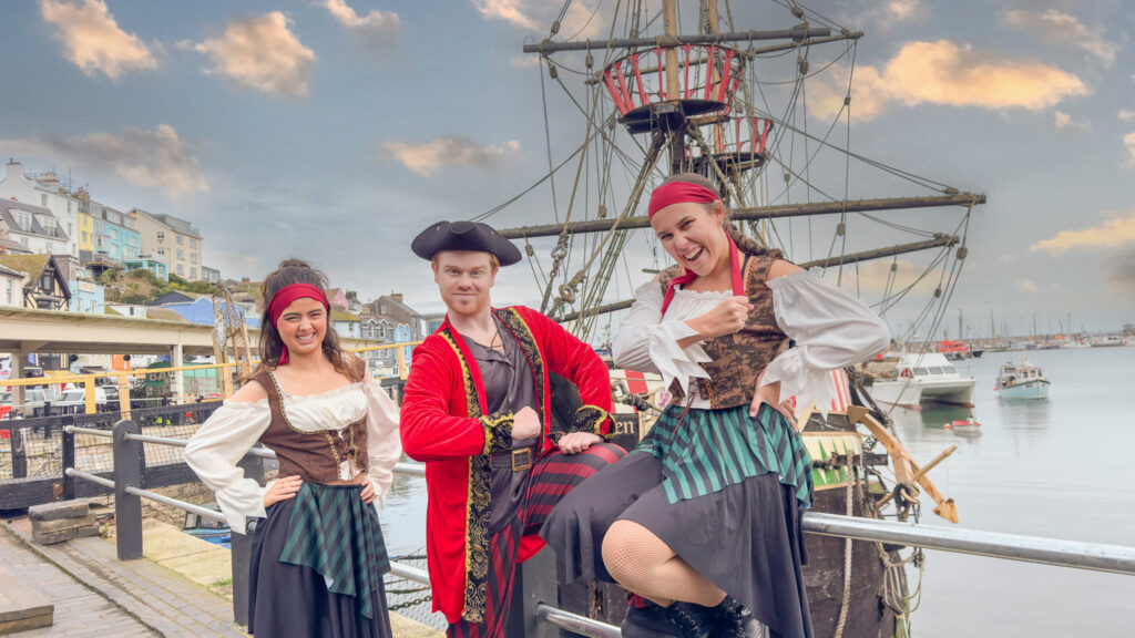Pirate ents team in Brixham