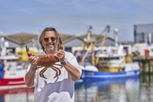 Food Festival. Brixham Fish Market. Seafood Feast. Mitch Tonks