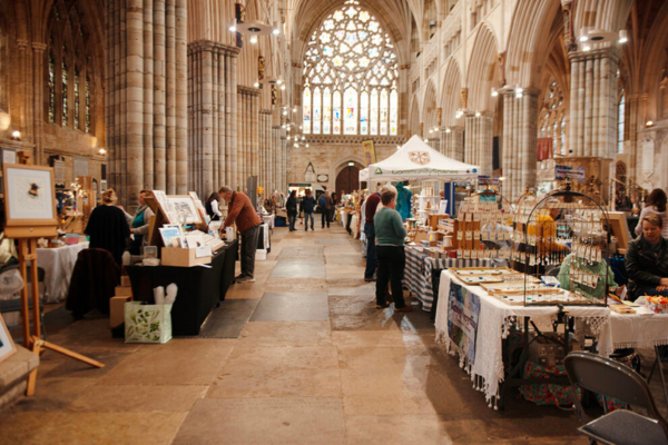 Exeter Cathedral Autumn Fair