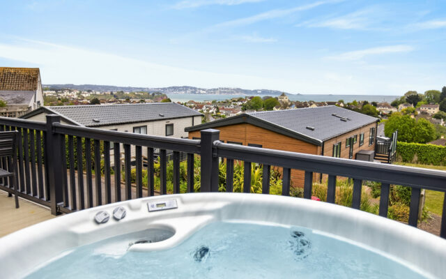 Collection 4 Hot Tub Lodge with sea view. ABI Kielder.