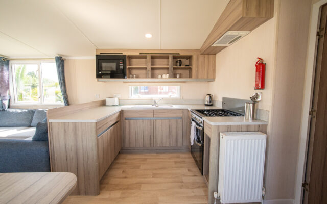 Swift Atlantique Caravan Kitchen