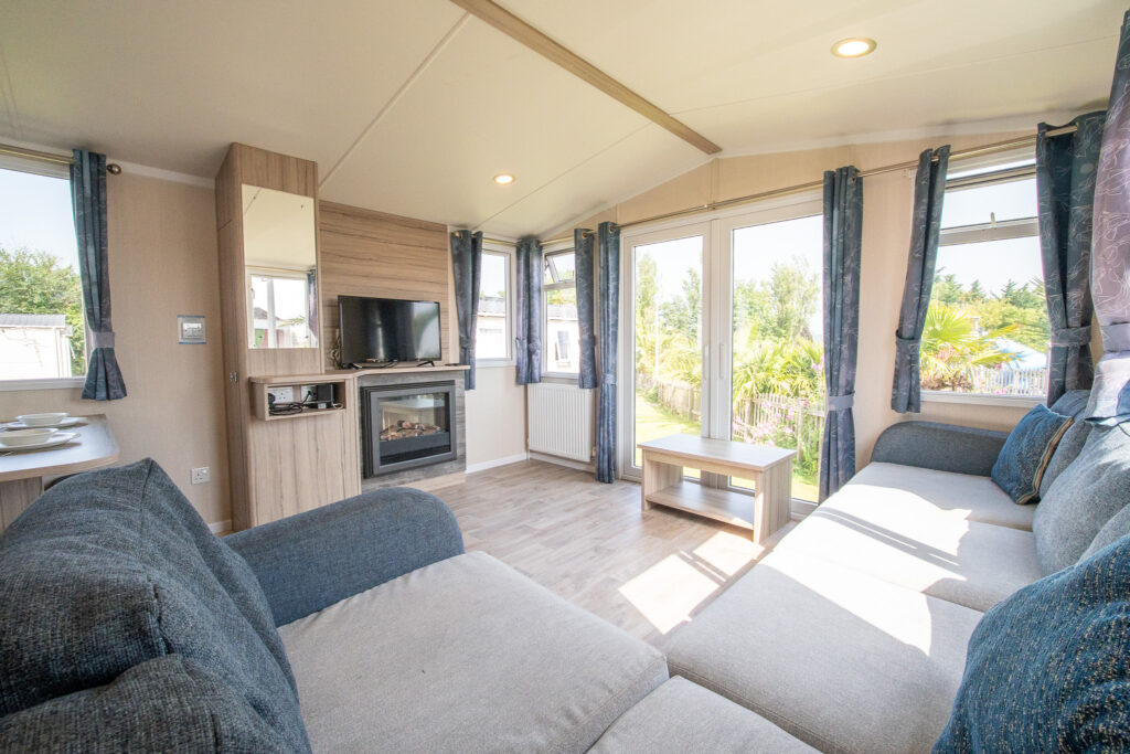 Swift Atlantique Caravan Living Area